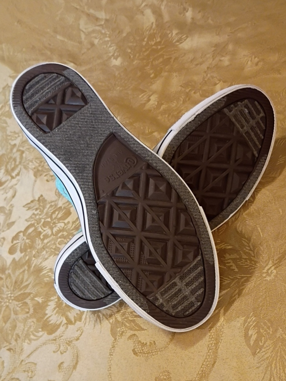 CONVERSE All Star Low Top Sneakers in Aqua . Women's 7.5 Men's 5.5 - Picture 10 of 10